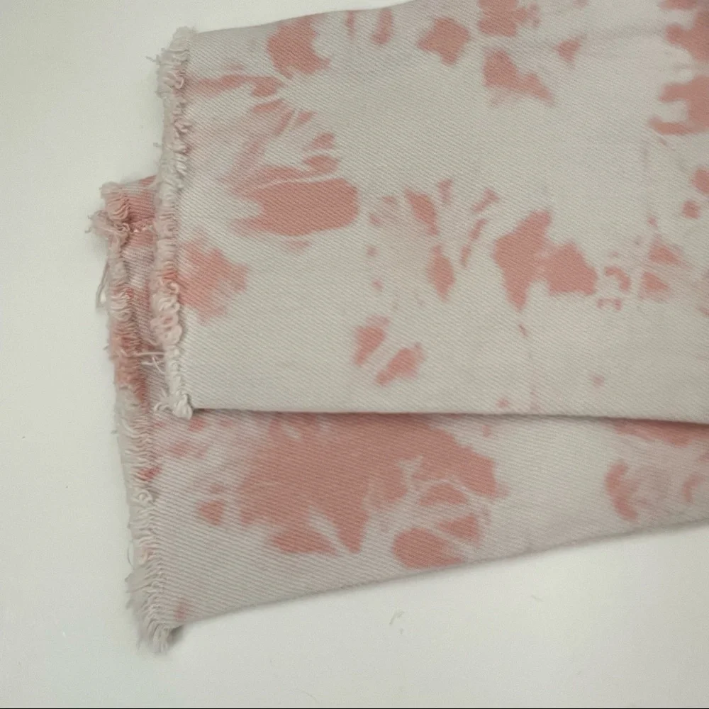 NWT Levi’s 721 High Rise Skinny Ankle Pink Tie Dye Jeans Size 27 - Picture 14 of 14
